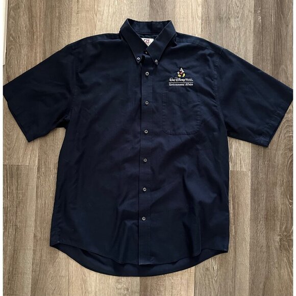Walt Disney World Environmental Affairs Button Down Shirt Men's Size XL - Picture 1 of 3